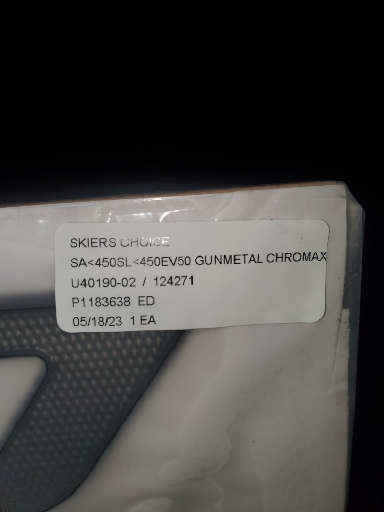 Decal, SA<450SL<450EV50,Gunmtl