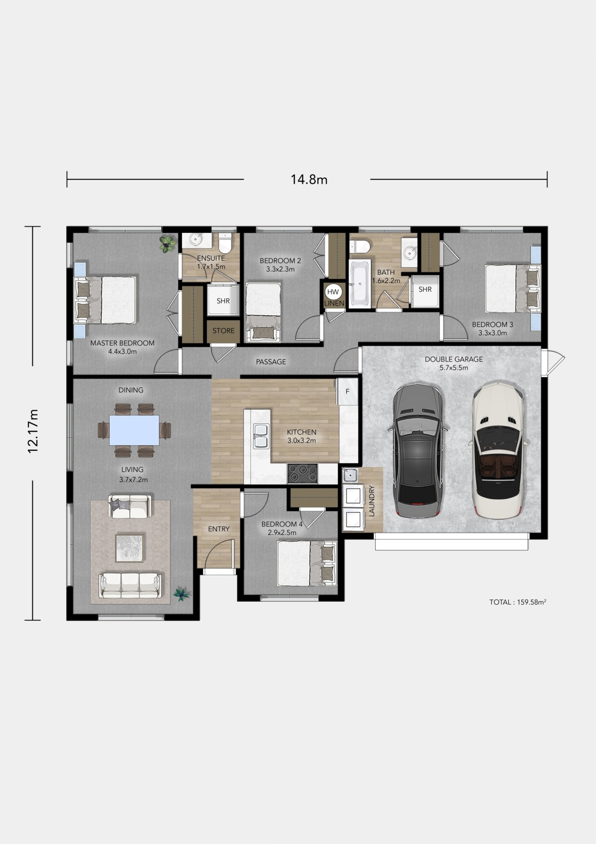 Northland House & Land – Modern 4-Bed 2-Bath Home - Platinum Homes