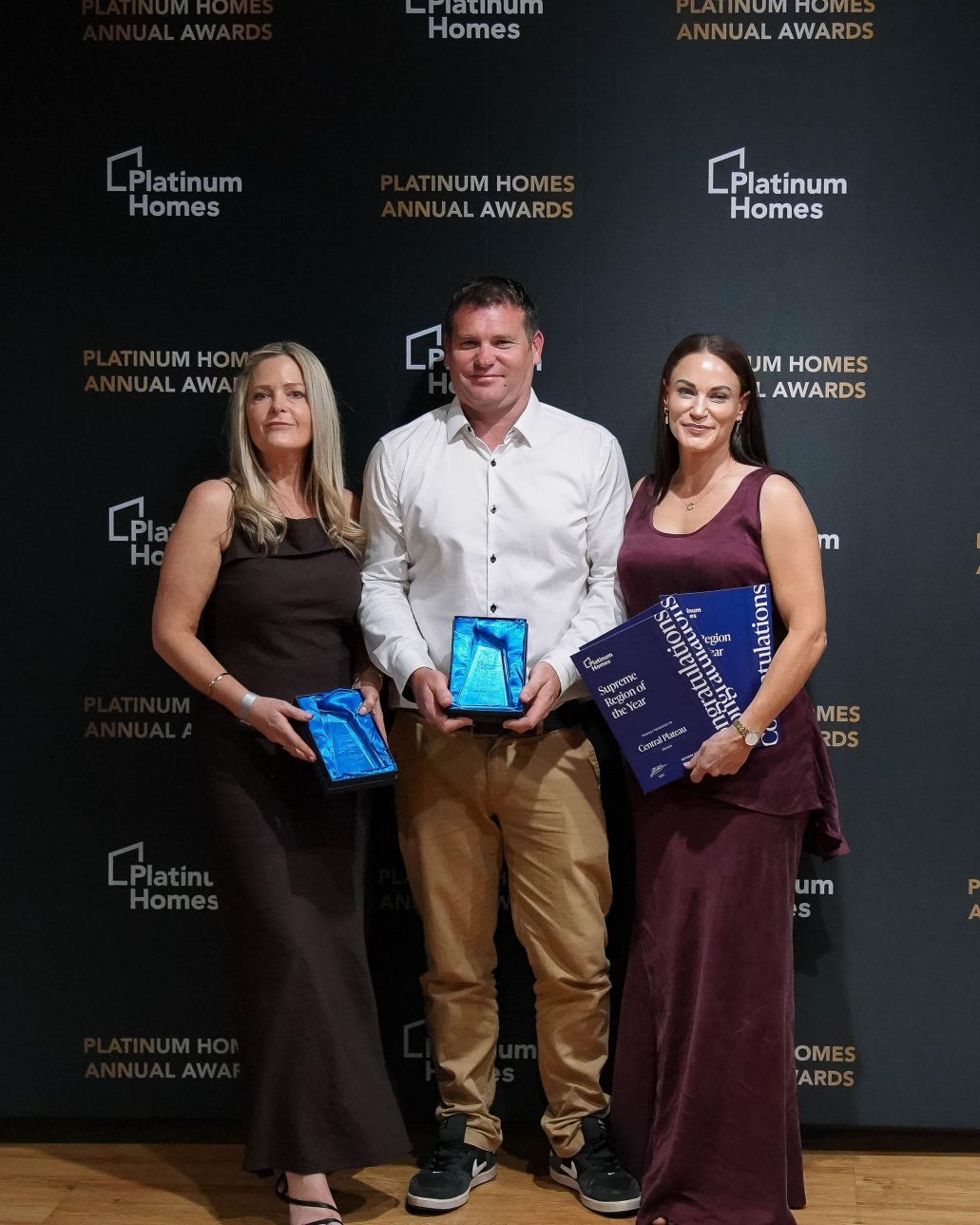 Sales Region of the Year - Platinum Homes Central Plateau