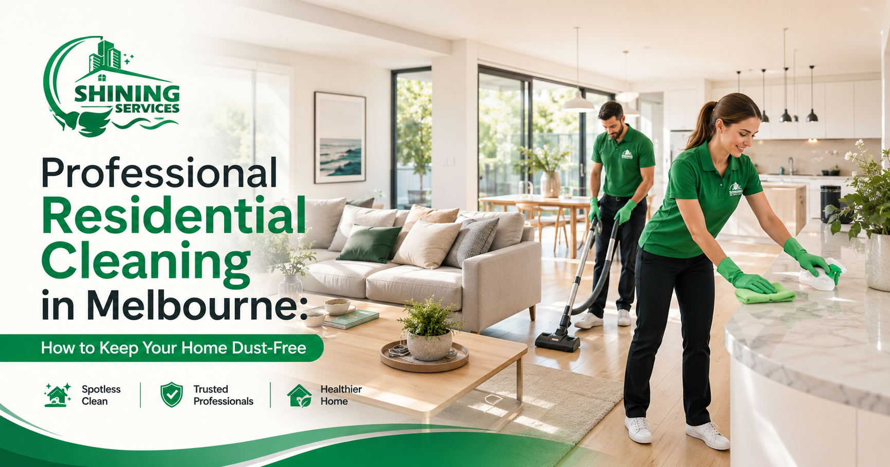 Professional Residential Cleaning in Melbourne: How to Keep Your Home Dust-Free