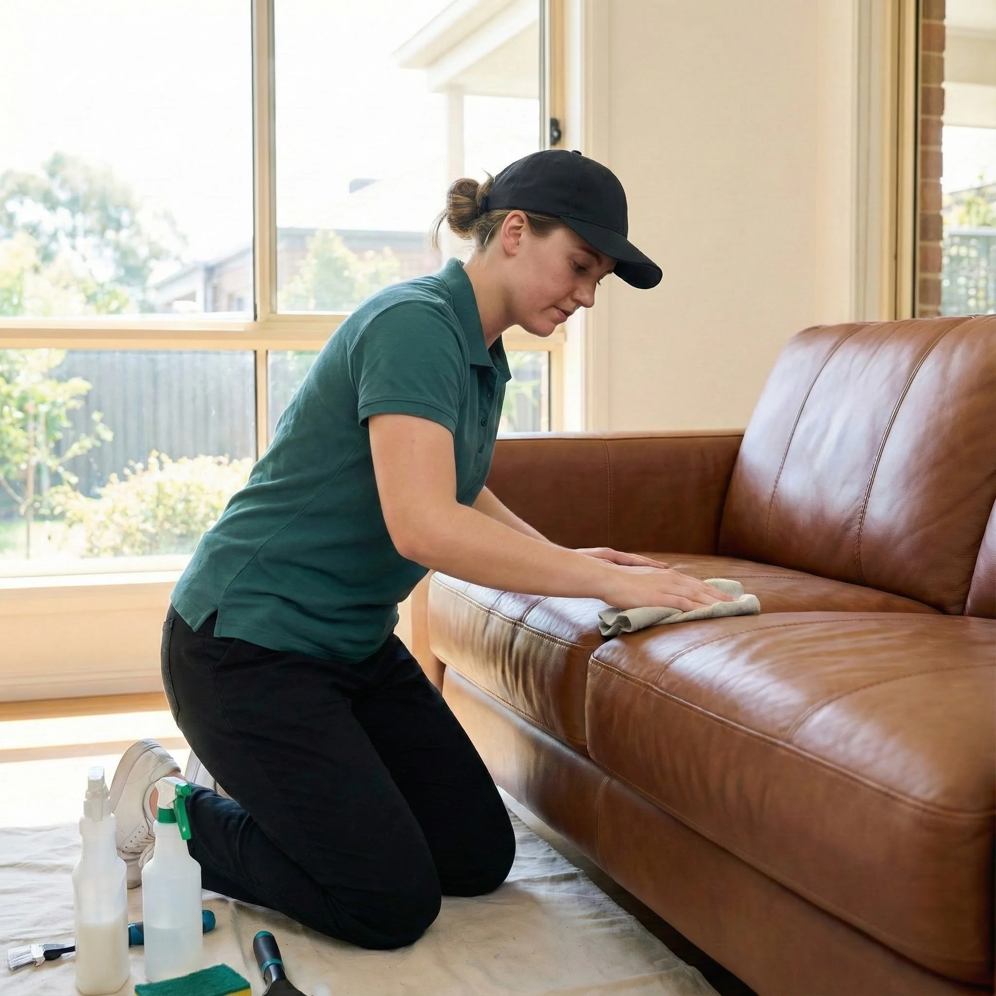 Leather Cleaning & Conditioning in Darwin