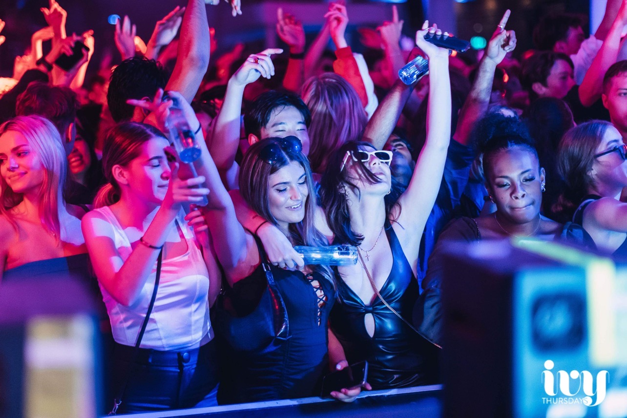 ivy Thursdays Club Sydney’s biggest Thursday night party