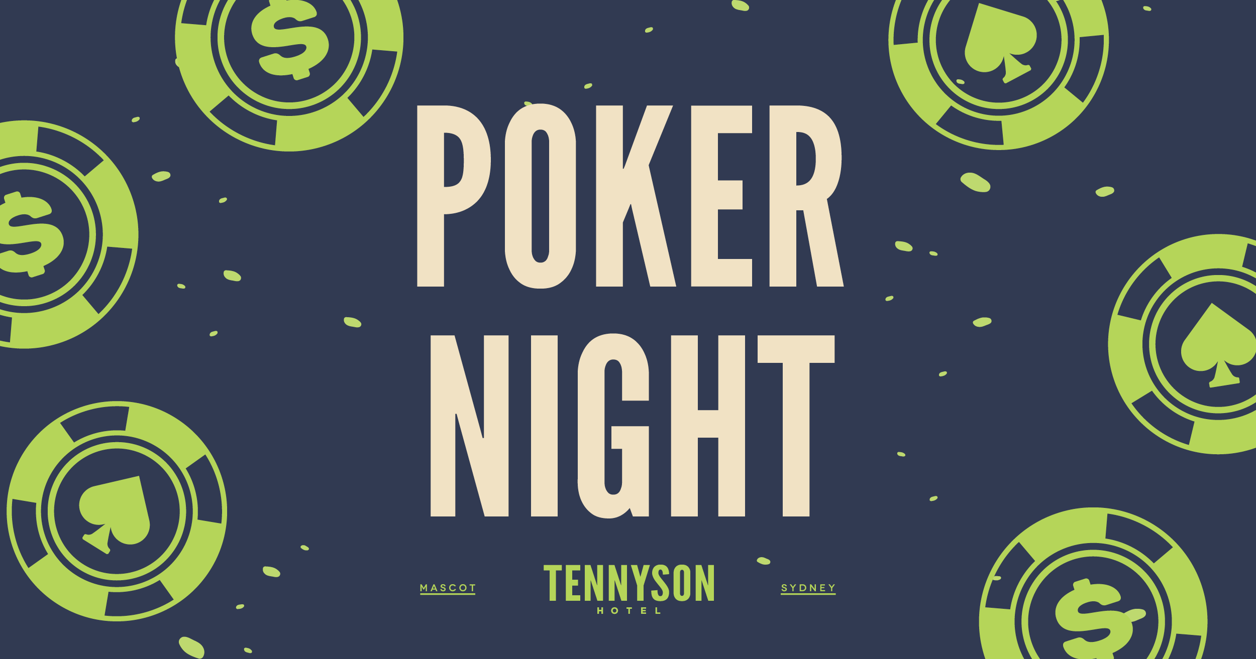 Poker Night The Tennyson Hotel Mascot Pub