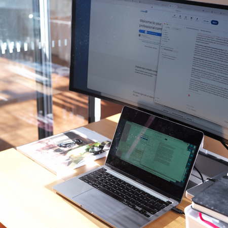 My desk