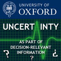 Uncertainty as part of decision-relevant information cover