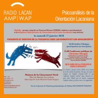 RadioLacan.com | "Violencia y destinos de la violencia en niños y adolescentes". Entrevista a Christine Maugin en Toulouse. cover