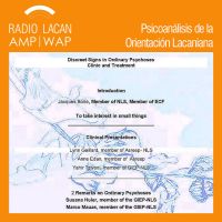 RadioLacan.com | El seminario de la NLS-Tel Aviv: “Anudamientos”. “Signos discretos en las psicosis ordinarias, clínica y tratamiento” cover