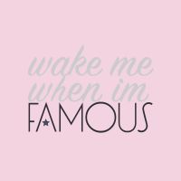 Wake Me When I'm Famous cover