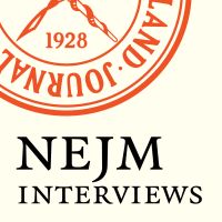 New England Journal of Medicine Interviews cover