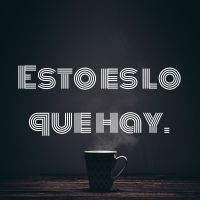 Esto es lo que hay cover