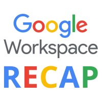 Google Workspace Recap cover