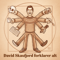 David Skaufjord forklarer alt cover