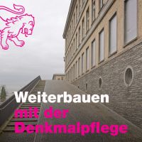 Weiterbauen mit der Denkmalpflege cover