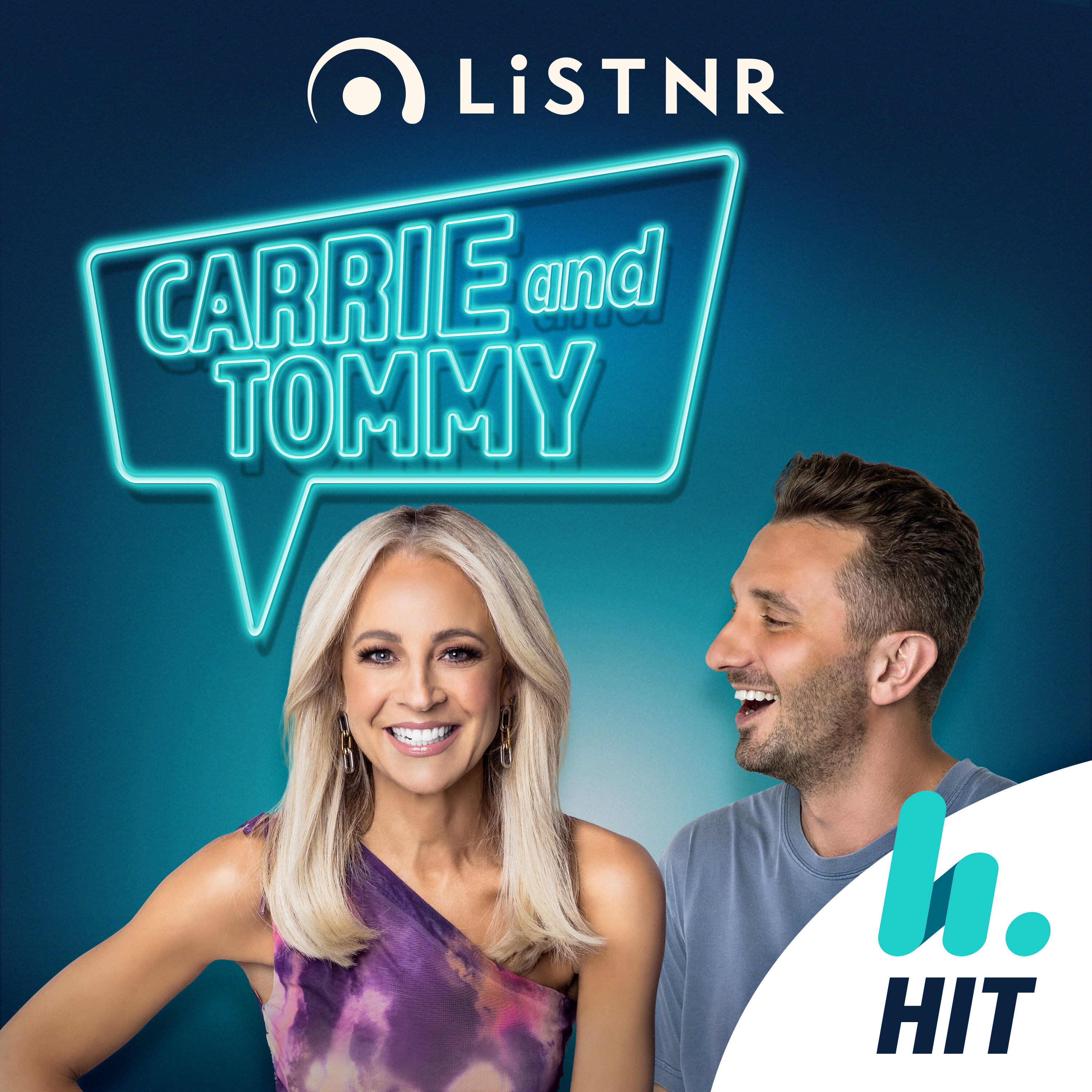 Carrie & Tommy Podcast - Hit Network - Carrie Bickmore and Tommy Little cover