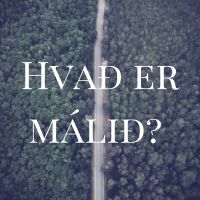 Hvað er málið? cover