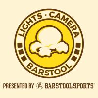 Lights Camera Barstool cover