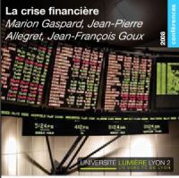 2008_2009 La crise financière cover