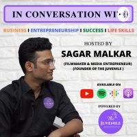 IN CONVERSATION WITH - BY SAGAR MALKAR cover