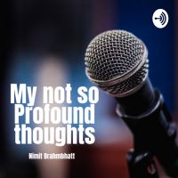My not so Profound thoughts cover