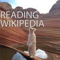 reading wikipedia, the free encyclopedia cover