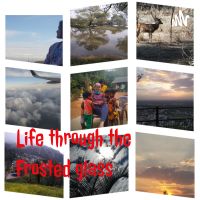 Life through the Frosted glass cover