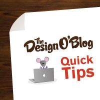 Quick Tips from The Design O'Blog cover