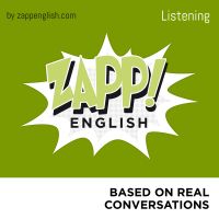 Zapp! English Listening (English version) cover