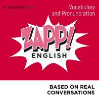 Zapp! English Vocabulary and Pronunciation (English version) cover