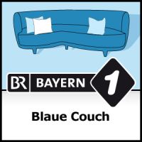 Blaue Couch cover
