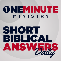 One Minute Ministry | A Biblical Worldview Daily Devotional | Christian Questions on the Bible, Theology, and Apologetics cover