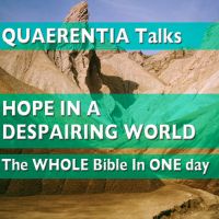 BIBLE IN ONE DAY cover