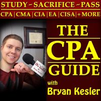 The CPA Guide Podcast | CPA Exam / Big Four Firm / Public Accounting / Roger CPA / Wiley CPAexcel / Becker / cover