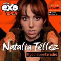 Natalia Téllez en ExaFm cover