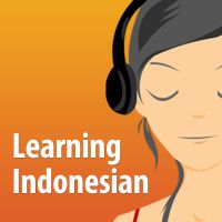 Learning Indonesian - The fun and easy self-paced course in Bahasa Indonesia, the Indonesian Language cover