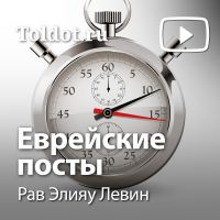 Рав Элияу Левин — Еврейские посты cover