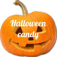 Halloween candy cover