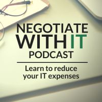 Negotiate With IT: Learn to reduce your IT expenses (Microsoft, Salesforce, Oracle, SAP) cover