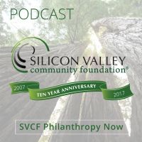 SVCF Philanthropy Now Podcast cover