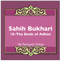 Sahih Bukhari The Book Of Adhan cover