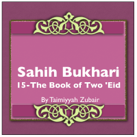Sahih Bukhari The Book Of Two Eid cover
