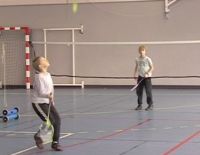 Badminton et EPS - Niveau 1 en collège cover