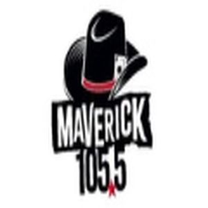 105.5 Maverick FM logo