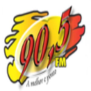 90.5 FM logo