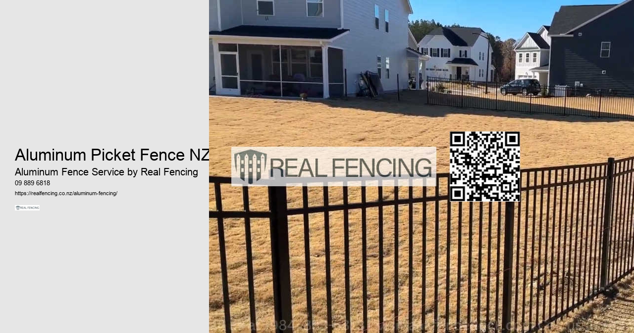 Aluminum Picket Fence NZ