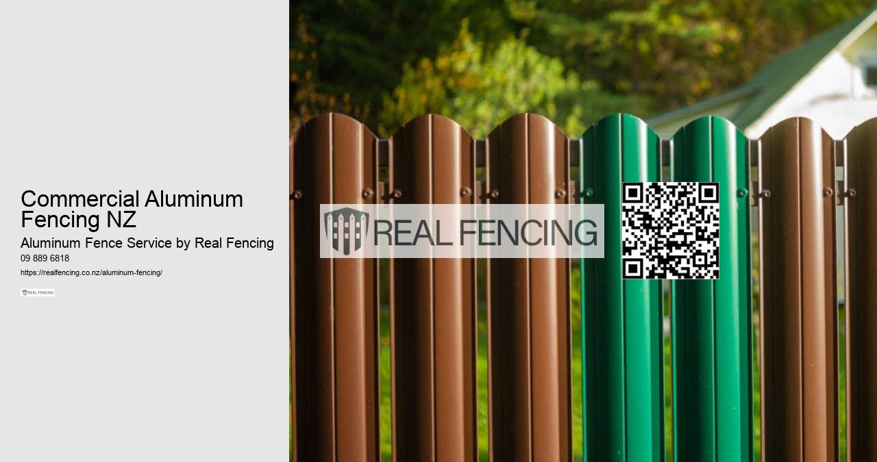 Commercial Aluminum Fencing NZ