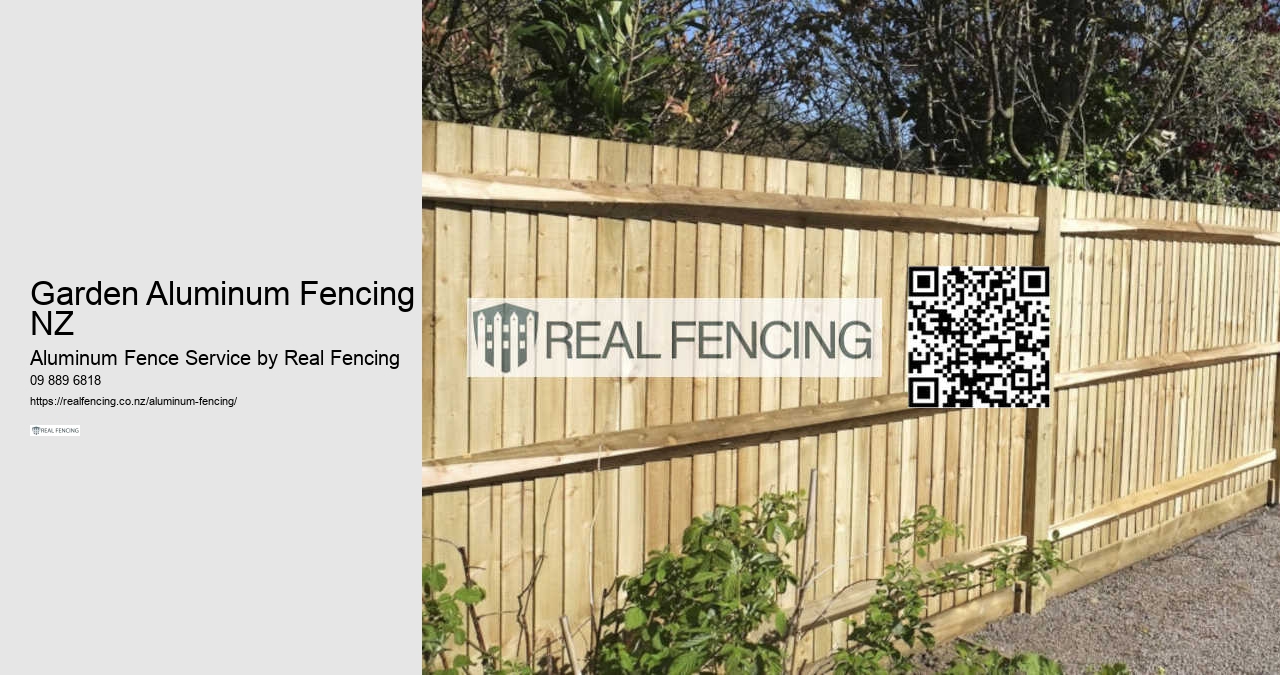 Garden Aluminum Fencing NZ