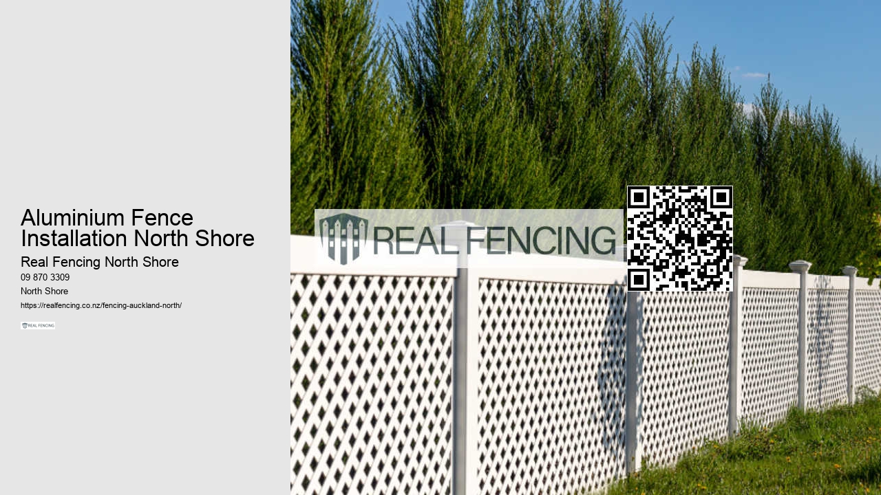 Aluminium Fence Installation North Shore