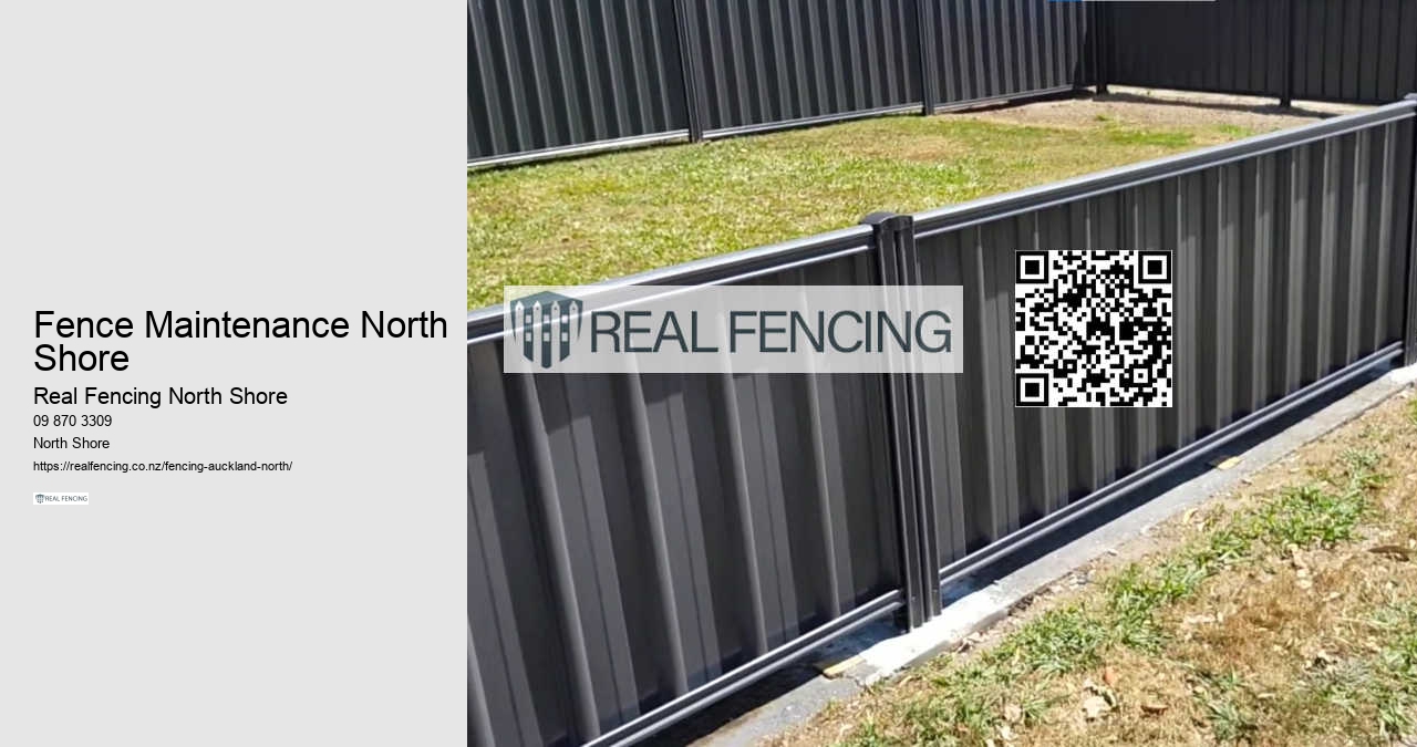 Fence Maintenance North Shore