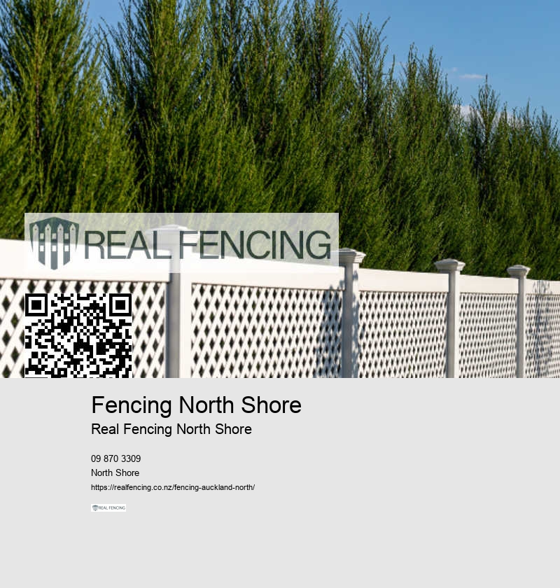 Cedar Privacy Fencing North Shore
