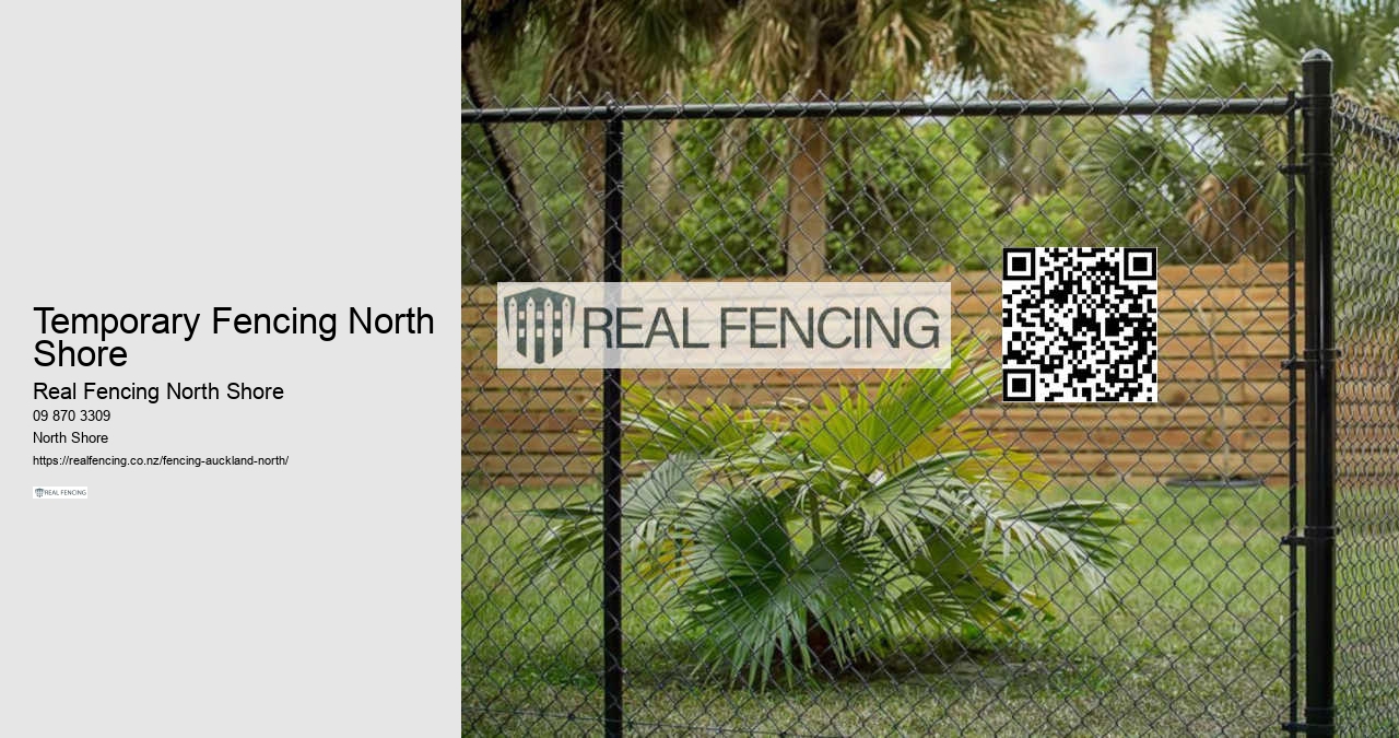 Temporary Fencing North Shore
